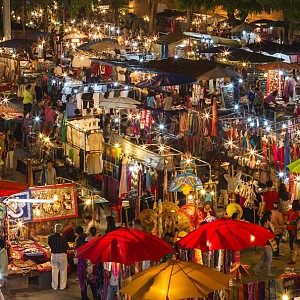 Chiang Rai Night Bazaar 